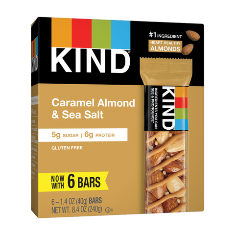 KIND CARAMEL ALM SSALT ( 10 X 6 OZ   )