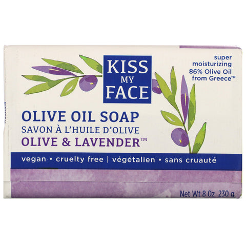 Kiss My Face Olive & Lavender Bar Soap (1x8 Oz)