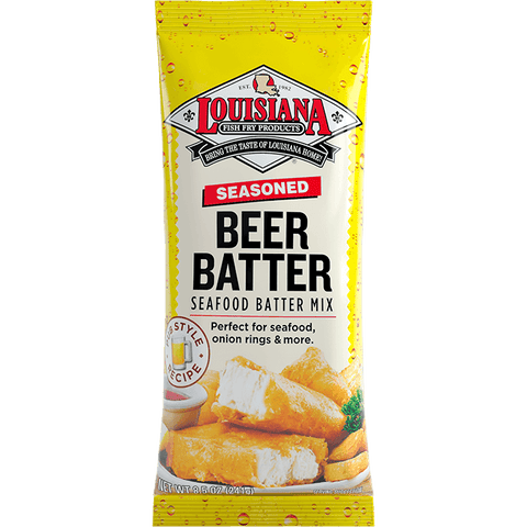Louisiana Fish Fry Seasoning Beer Batter Mx (12x8.5OZ )