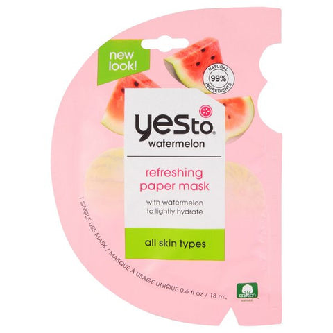 YES TO MASK PPR WTRMLN ( 6 X 0.67 OZ   )