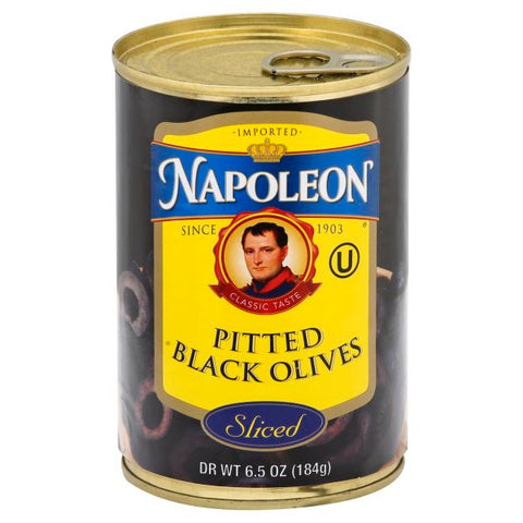 Napoleon Co. Sliced Black Olives (12x6.5OZ )