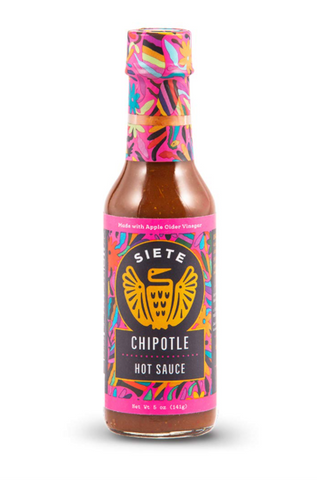 SIETE HOT SAUCE CHIPOTLE ( 6 X 5 OZ   )