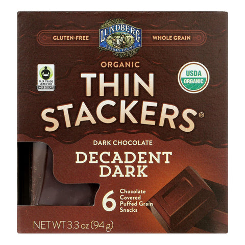 OG2 LUND DK CHOC STACKER ( 6 X 3.3 OZ   )