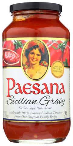 PAESANA SICILIAN GRAVY ( 6 X 25 OZ   )