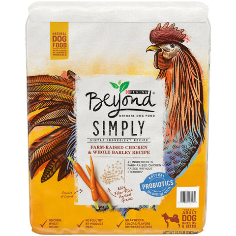 BEYOND SMPLY9 CHKN/BARLY ( 15.5 X 15.5 LB   )
