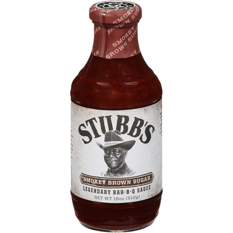 STUBBS BBQ SCE SMKY BSUG ( 6 X 18 OZ   )