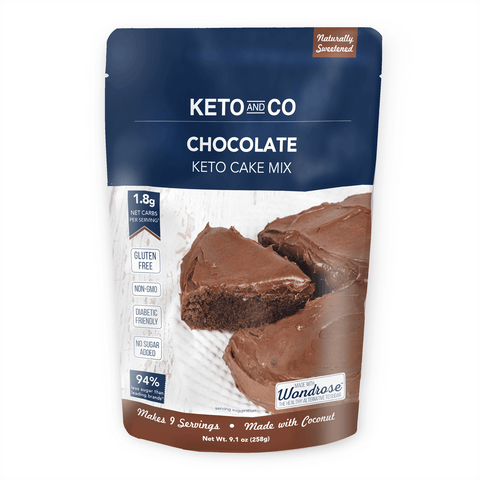 KETOCO CAKE MIX CHOCLTE ( 6 X 9.1 OZ   )