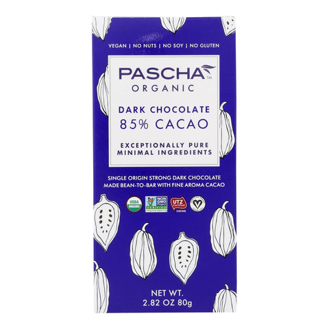 OG2 PASCHA DK CHOC 85%  ( 10 X 2.82 OZ   )