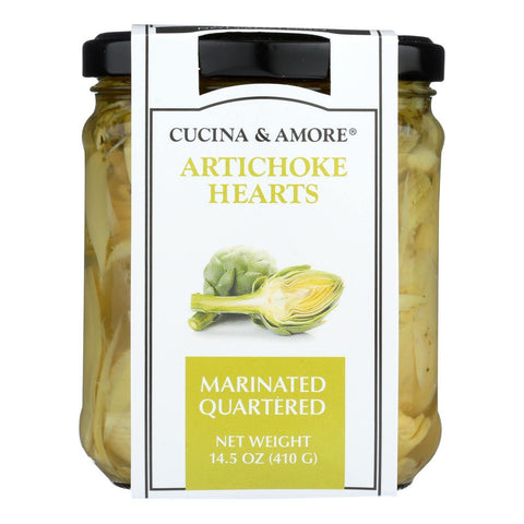 Cucina & Amore Artick Qtr Marinated (6x14.5OZ )