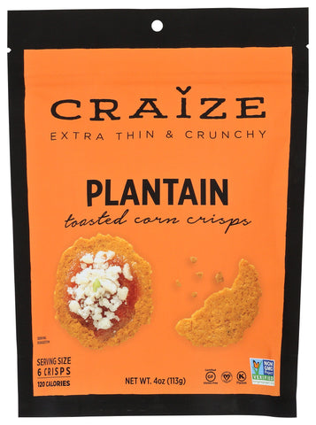CRAIZE PLNTN CORN CRISPS ( 6 X 4 OZ   )