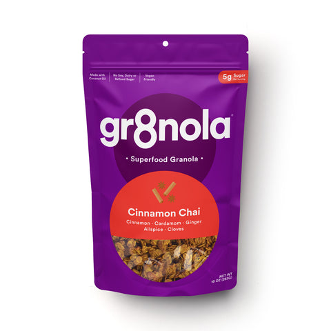 GR8NLA GRANOLA CINN CHAI ( 6 X 10 OZ   )