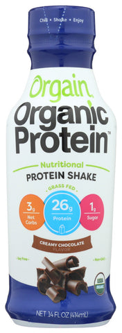 OG2 ORGAIN SHK CHOC 26G ( 12 X 14 OZ   )