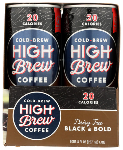 HIGH COFF BLK/BLD RTD SF ( 6 X 4 PACK )