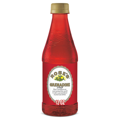 ROSE GRENADINE SYRUP ( 12 X 12 OZ   )