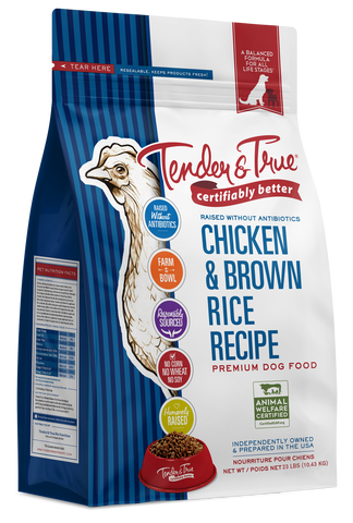 T&T AF CHKN BR RCE DR DG ( 1 X 23 LB   )
