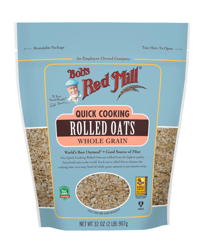 BOBS QK COOK ROLLED OATS ( 4 X 32 OZ   )