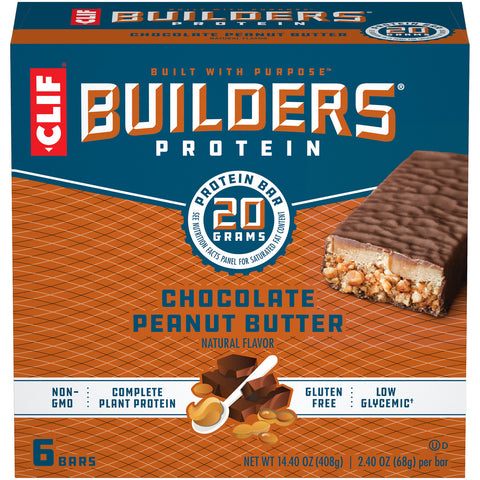 CLIF BUILDER CHOC PBTR ( 6 X 6 OZ   )