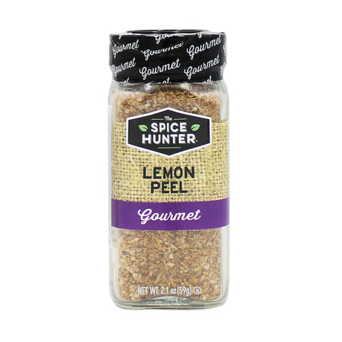 Spice Hunter Lemon Peel, Granulated (6x2.1Oz)