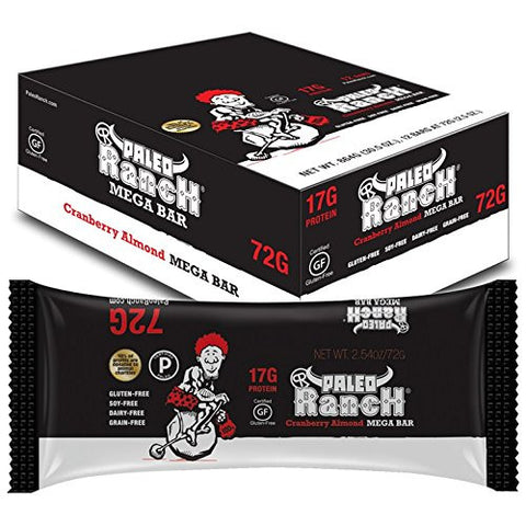 P.R. MEGA CRAN/ALM BAR ( 12 X 2.54 OZ   )