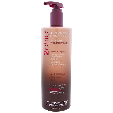 GIO 2CHIC LTRA SLK COND ( 1 X 24 OZ   )