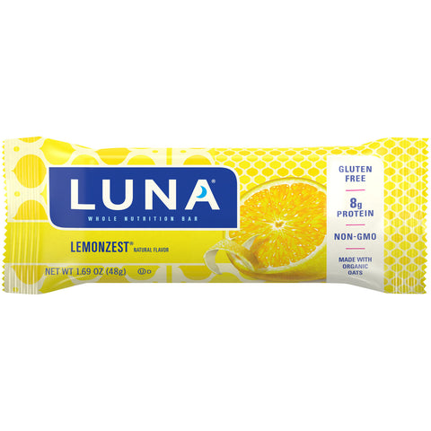 Clif Bar Lemon Zest Luna Bar (15x1.69 Oz)