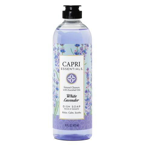 CAPRI WHTE LVNDR DISH SP ( 6 X 16 OZ   )