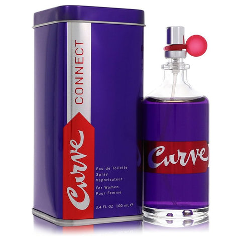 Curve Connect by Liz Claiborne - Eau De Toilette Spray 3.4 oz