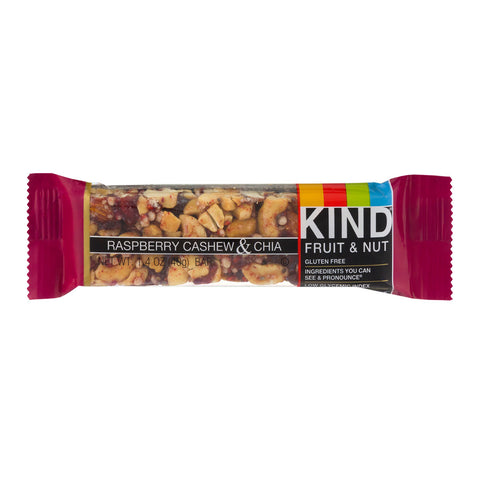 Kind Fruit & Nut Bar Raspberry Cashew & Chia Bars (12x1.4 OZ)