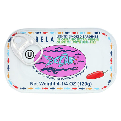 BELA SARD PIRI PIRI SMKE ( 12 X 4.23 OZ   )