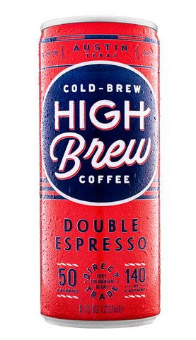 High Brew Coffee Double Espresso (12x8 OZ)