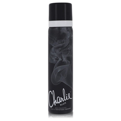 Charlie Black by Revlon - Body Fragrance Spray 2.5 oz