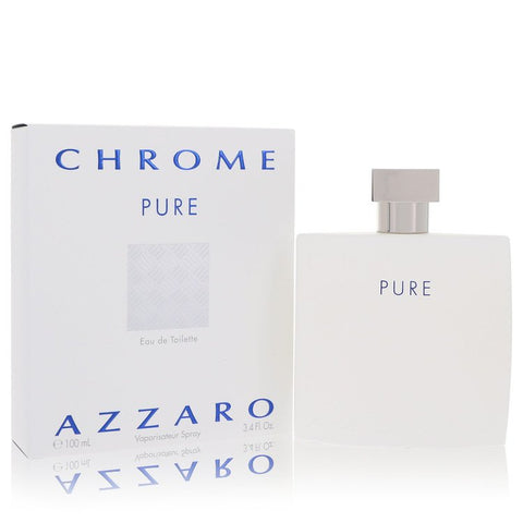 Chrome Pure by Azzaro - Eau De Toilette Spray 3.4 oz