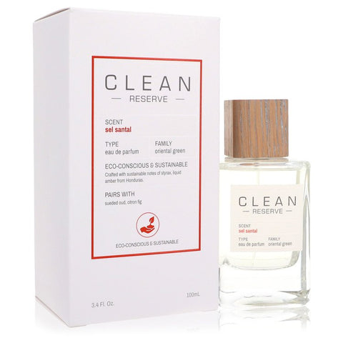 Clean Reserve Sel Santal by Clean - Eau De Parfum Spray 3.4 oz