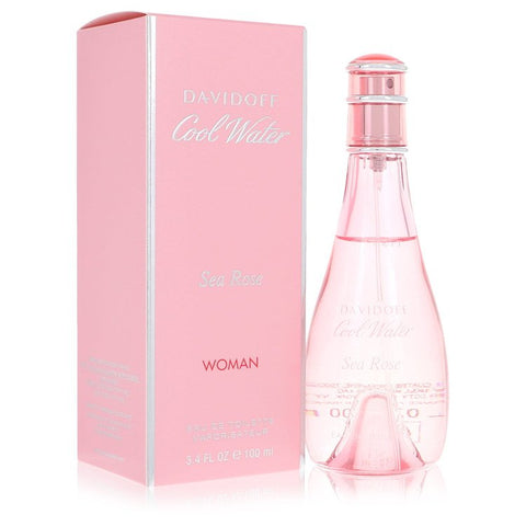 Cool Water Sea Rose by Davidoff - Eau De Toilette Spray 3.4 oz