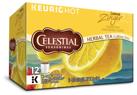 CS T/KCUP HERB LEM ZNGER ( 6 X 12 OZ   )