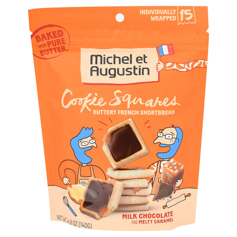 MICHEL CHOC HZLNT CKY SQ ( 6 X 4.4 OZ   )