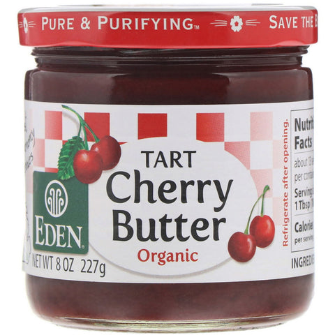 EDEN TART CHERRY BTR ( 12 X 8 OZ   )