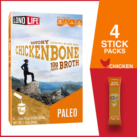 LONLF CHKN BONE BRTH STK ( 6 X 0.56 OZ   )