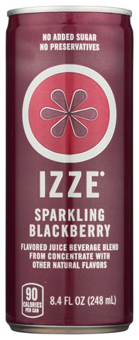 IZZE SPARKLING BLACKBERY ( 12 X 8.4 OZ   )