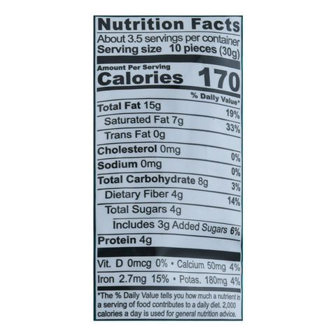CHOX DK CHOC CVR ALM ( 6 X 3.52 OZ   )