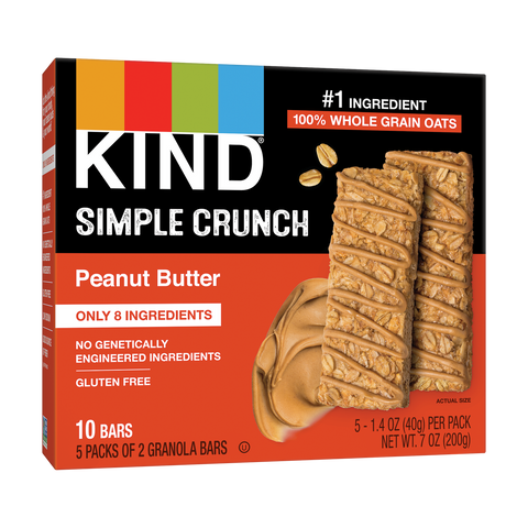 KIND SMPL CRNCH PNUT BTR ( 8 X 5 PACK )