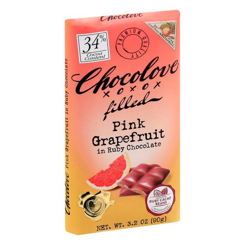 CH LOVE BAR PINK GRPFRT  ( 10 X 3.2 OZ   )