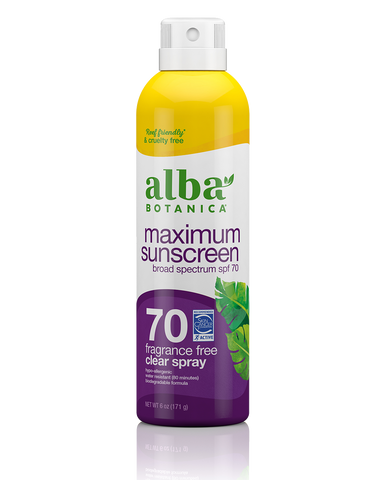 ALBA SUNSCRN SPRY SPF 70 ( 1 X 6 OZ   )