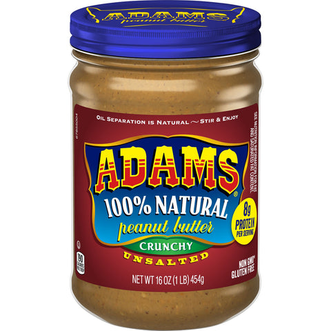 ADAMS UNSLTD CRNCHY PB ( 6 X 16 OZ   )