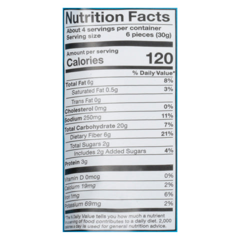 CORE OAT SNACK SEA SALT ( 6 X 4 OZ   )