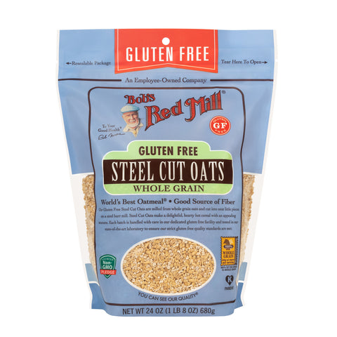 BOBS STEEL CUT OATS GF ( 4 X 24 OZ   )