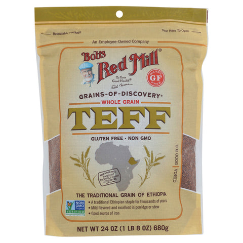 BOBS TEFF WHOLE GRAIN ( 4 X 24 OZ   )