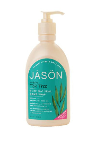 Jason's Satin Tea Tree Liquid Soap (1x16 Oz)