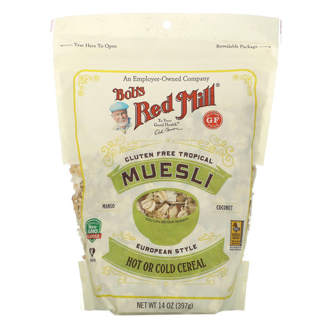 BOBS MUESLI GF TROPICAL ( 4 X 14 OZ   )