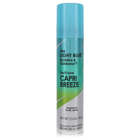 Designer Imposters Capri Breeze by Parfums De Coeur - Body Spray 2.5 oz